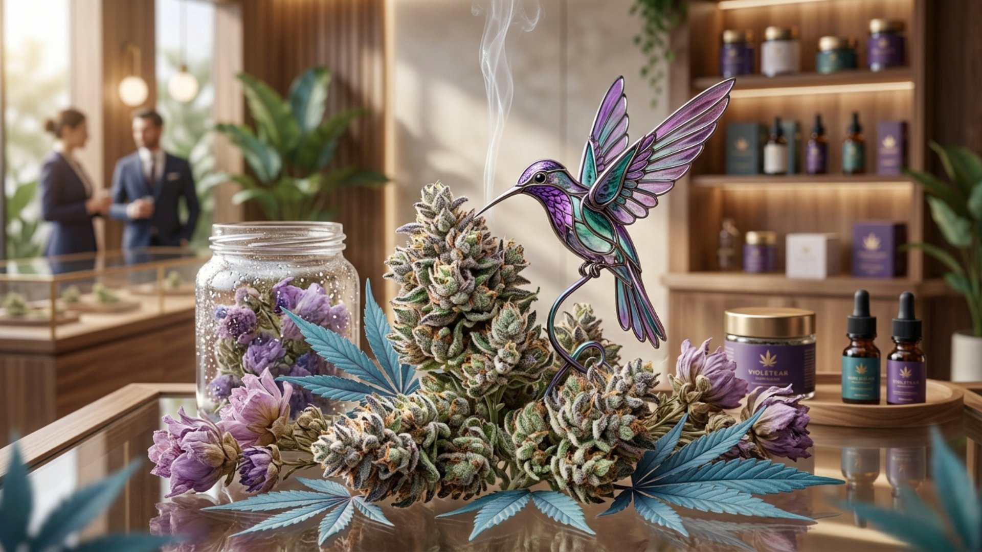 Violetear Muscrow Canna hero banner